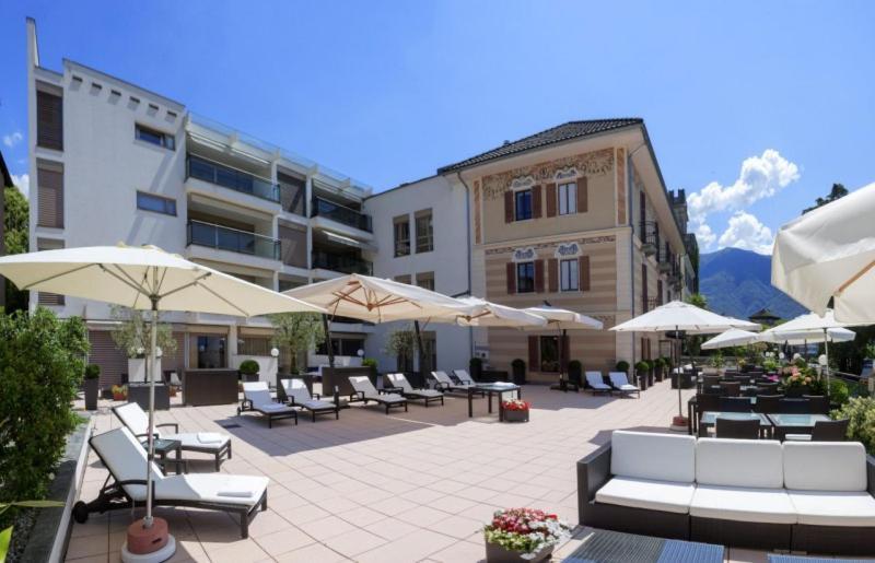 Hotel Casa Al Portico Ascona Exterior foto